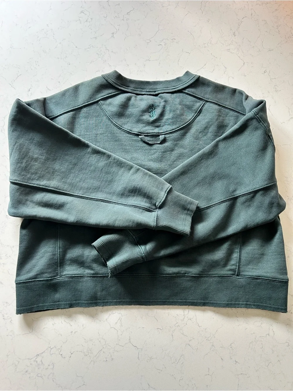 NWT Free People Movement Intercept Pullover in Evergreen